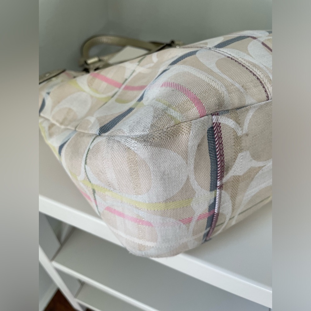 Coach Poppy Y2k Large Tote Bag - Picture 9 of 13